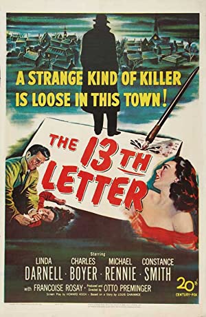 The 13th Letter (1951) Free Movie M4ufree