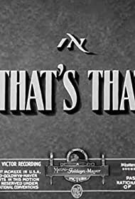 Thats That (1938) M4uHD Free Movie