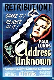 Address Unknown (1944) Free Movie