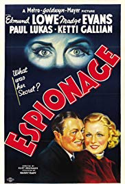 Espionage (1937) Free Movie